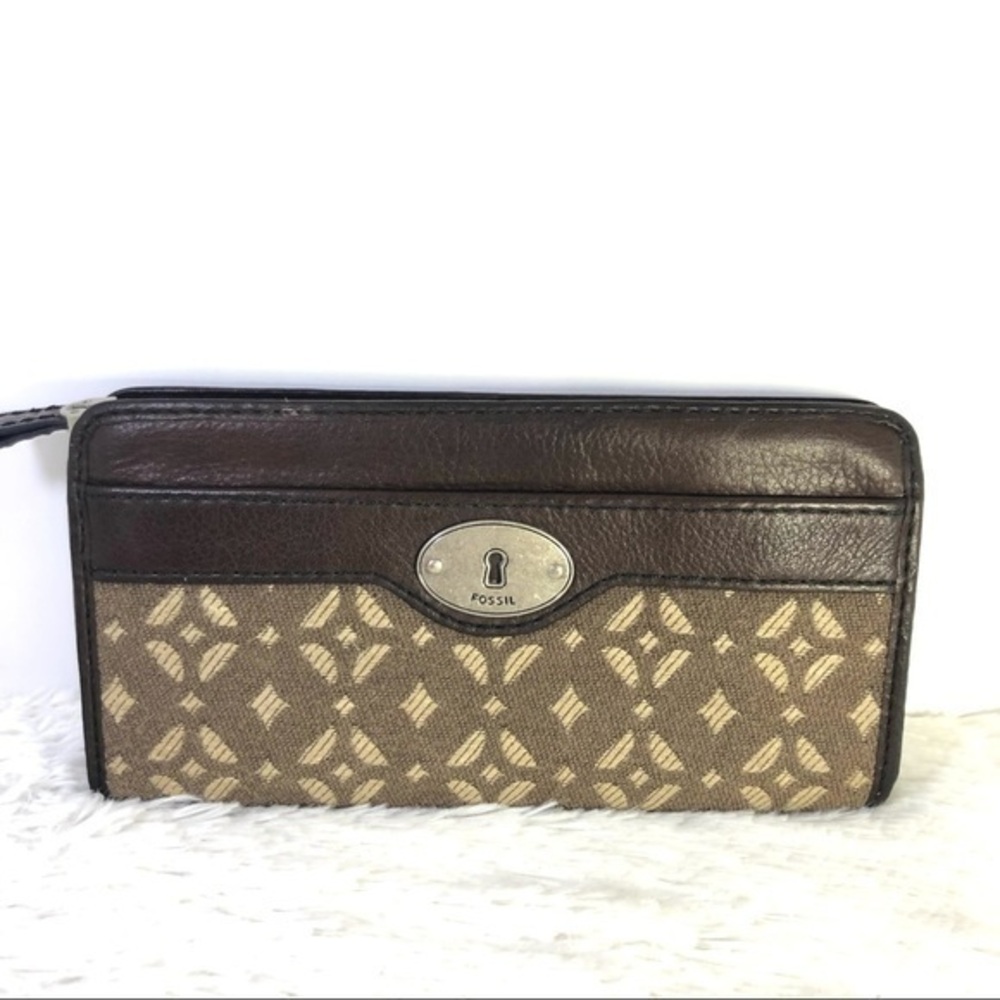 FOSSIL KeyFer Leather Wallet